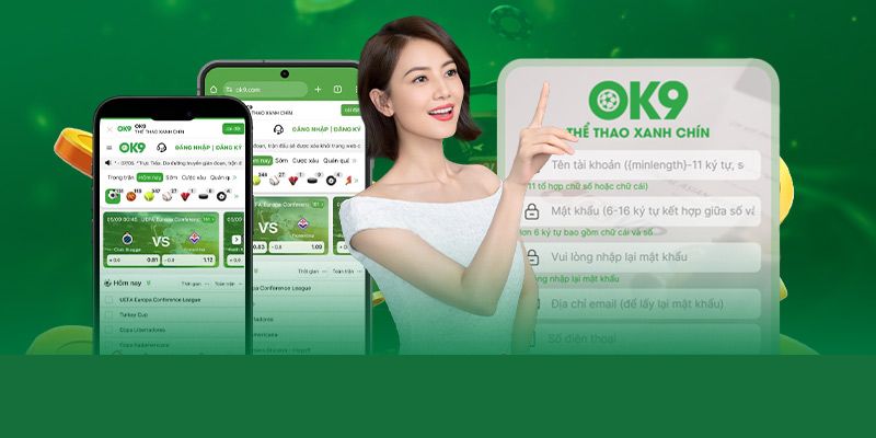 การลงทะเบียน OK9 นั้นฟรีโดยสมบูรณ์