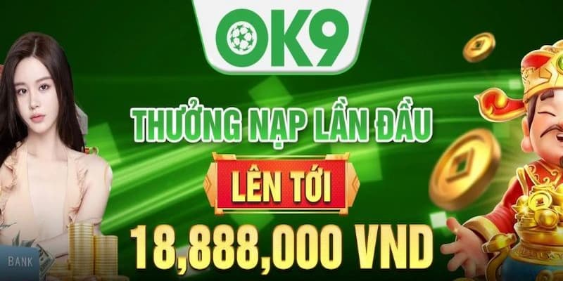 ข้อมูลโดยละเอียดของโปรโมชั่นฝากครั้งแรกที่ OK9